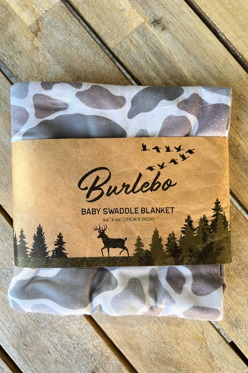 Baby Swaddle - Classic Deer Camo - BURLEBO