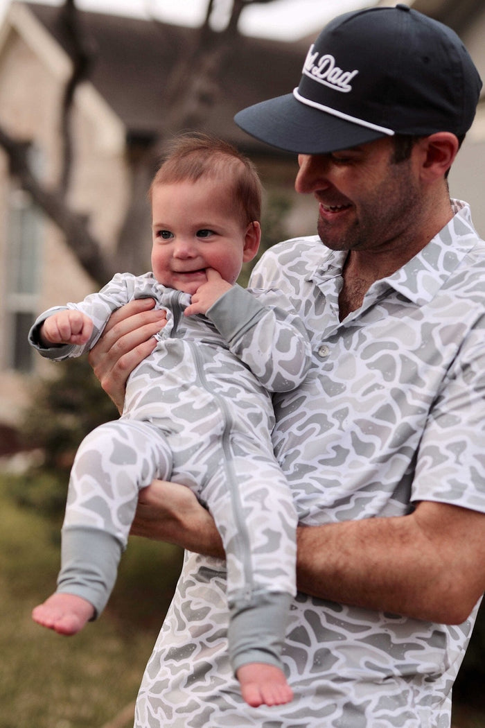 Burlebo Baby Zip Up | Classic Deer Camo main image 0