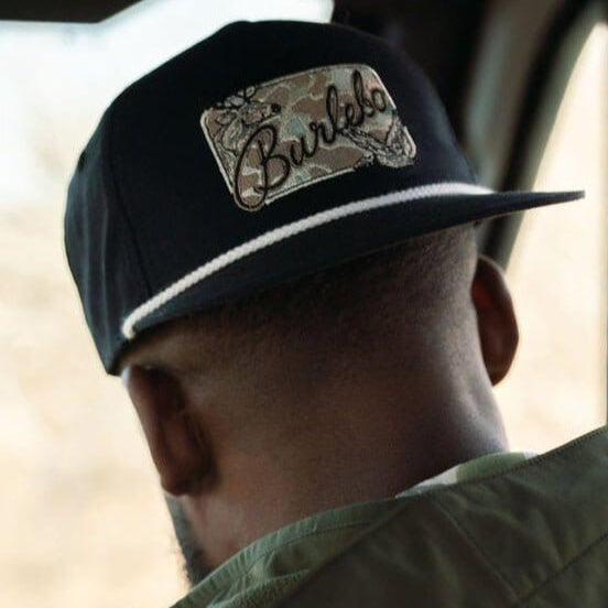 Cap - Camo Patch - Black – BURLEBO