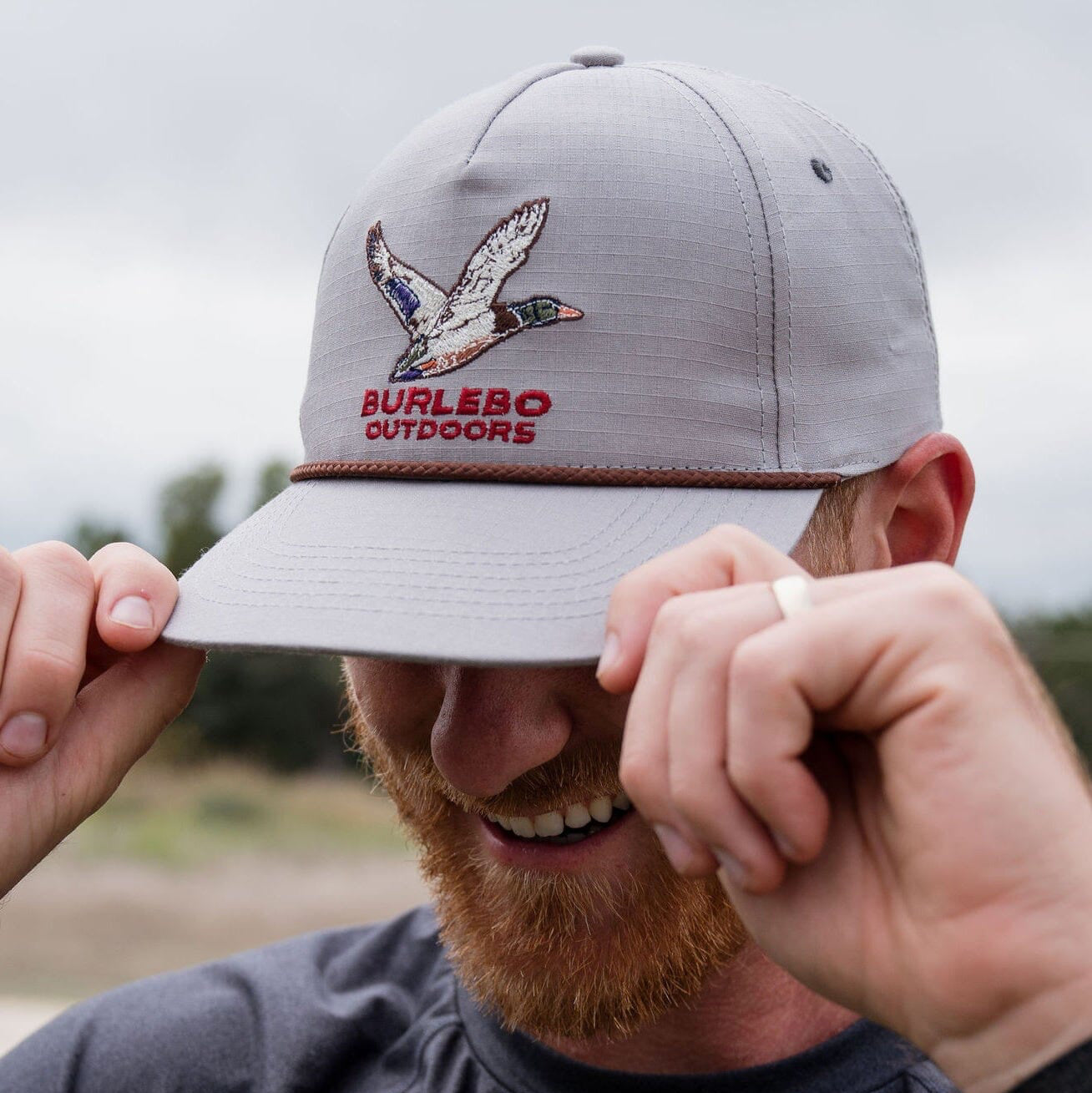 Burlebo Outdoors Cap Grey