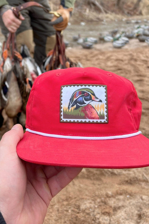 Cap - Red Duck Stamp - BURLEBO