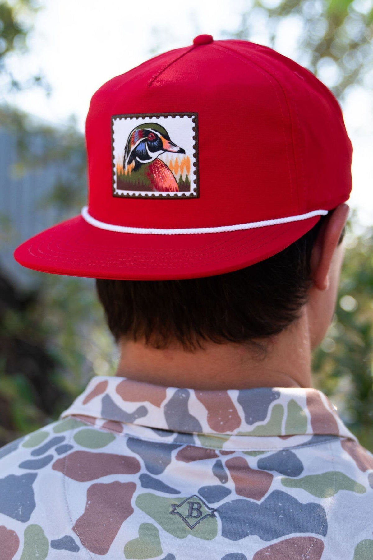Burlebo Cap - Duck Stamp Red