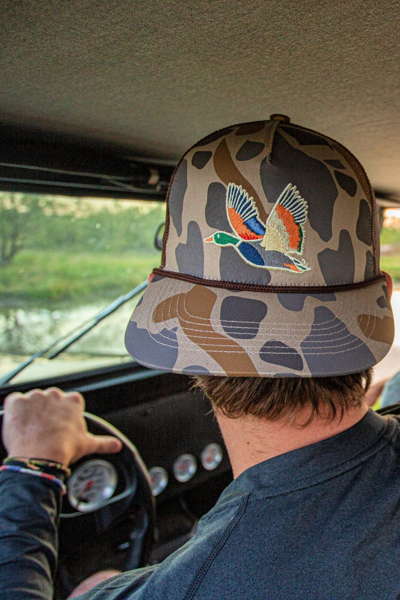 Burlebo Retro Duck Camo Cap