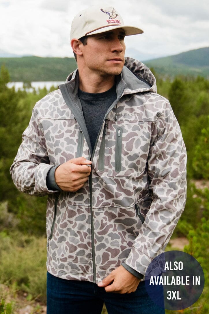 camo fleece jacket