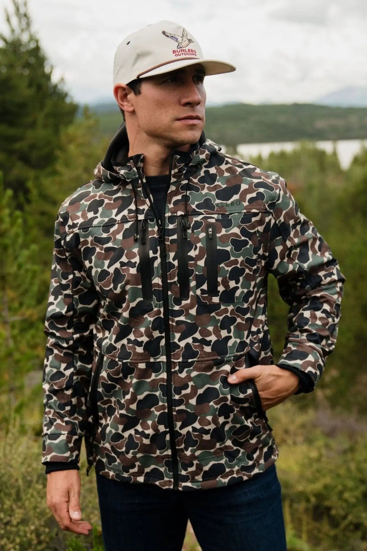 Challenger Jacket - Throwback Camo – BURLEBO