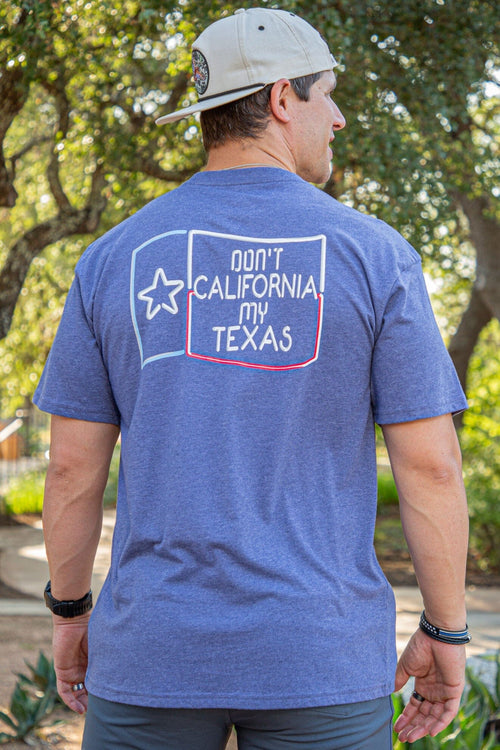 Don't Cali My Texas - Navy - BURLEBO