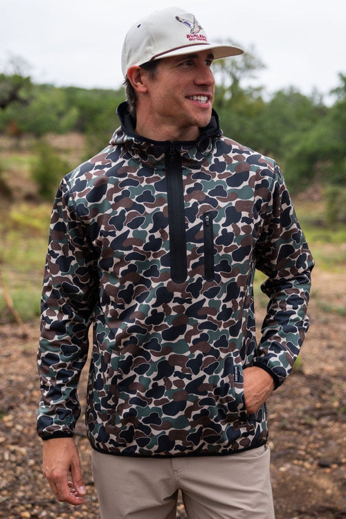 Duke Tech Fleece - Throwback Camo - BURLEBO