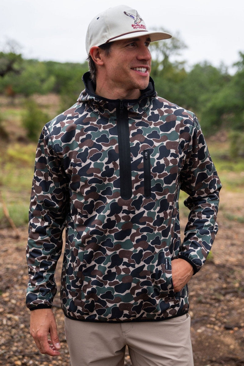 Duke Tech Fleece - Throwback Camo - BURLEBO