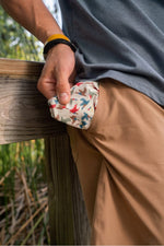 Everyday Short - Desert Tan - All Over Ducks Pocket - BURLEBO