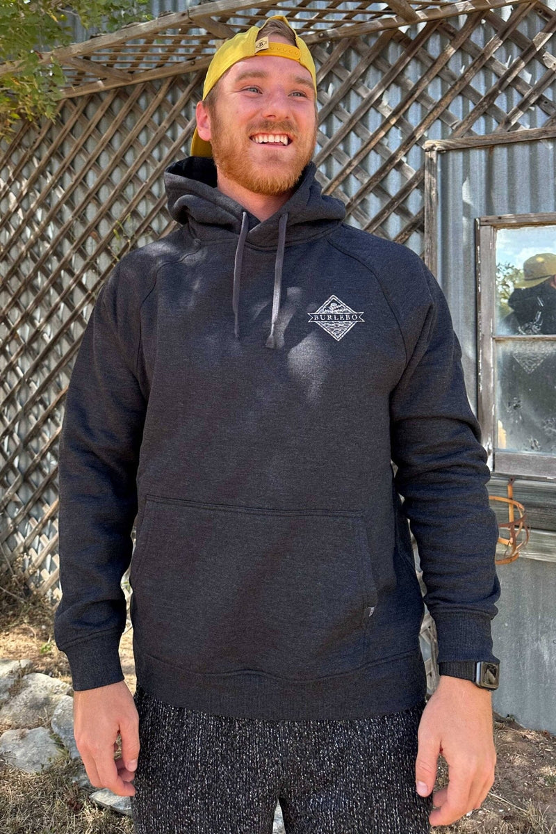 Fleece Hoodie - Camo Signature Logo - BURLEBO