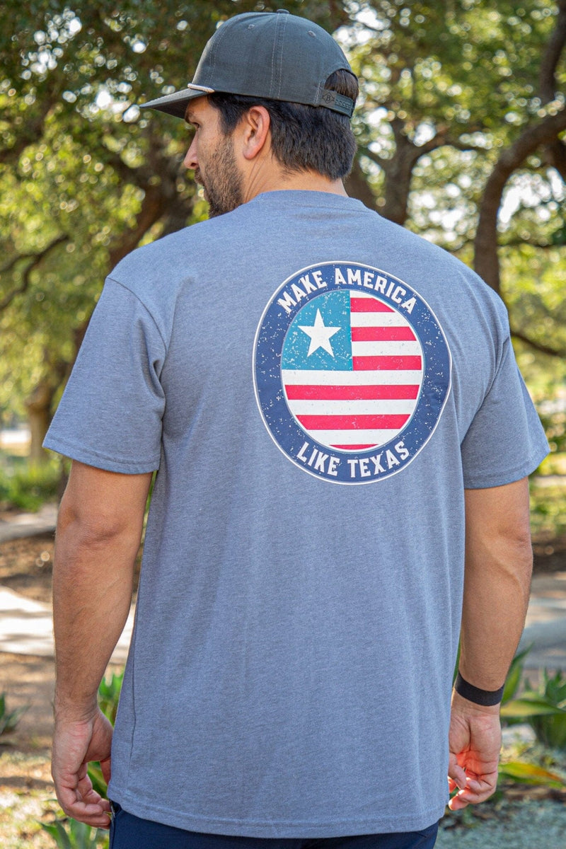 Make America Like Texas - Blue Jean - BURLEBO