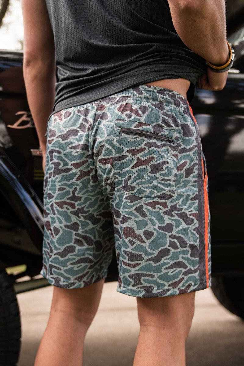 Mesh Short - Retro Duck Camo - BURLEBO