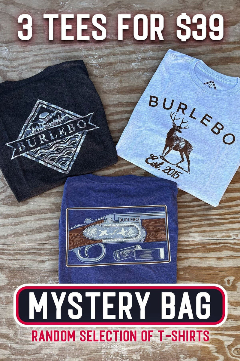 Mystery Bag 3 T-Shirts for $39 - BURLEBO
