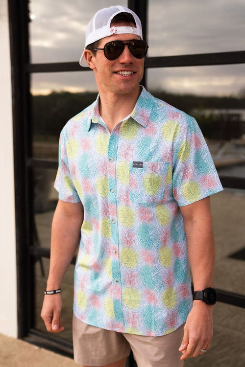 Metlife Button Up Performance Button Ups – BURLEBO