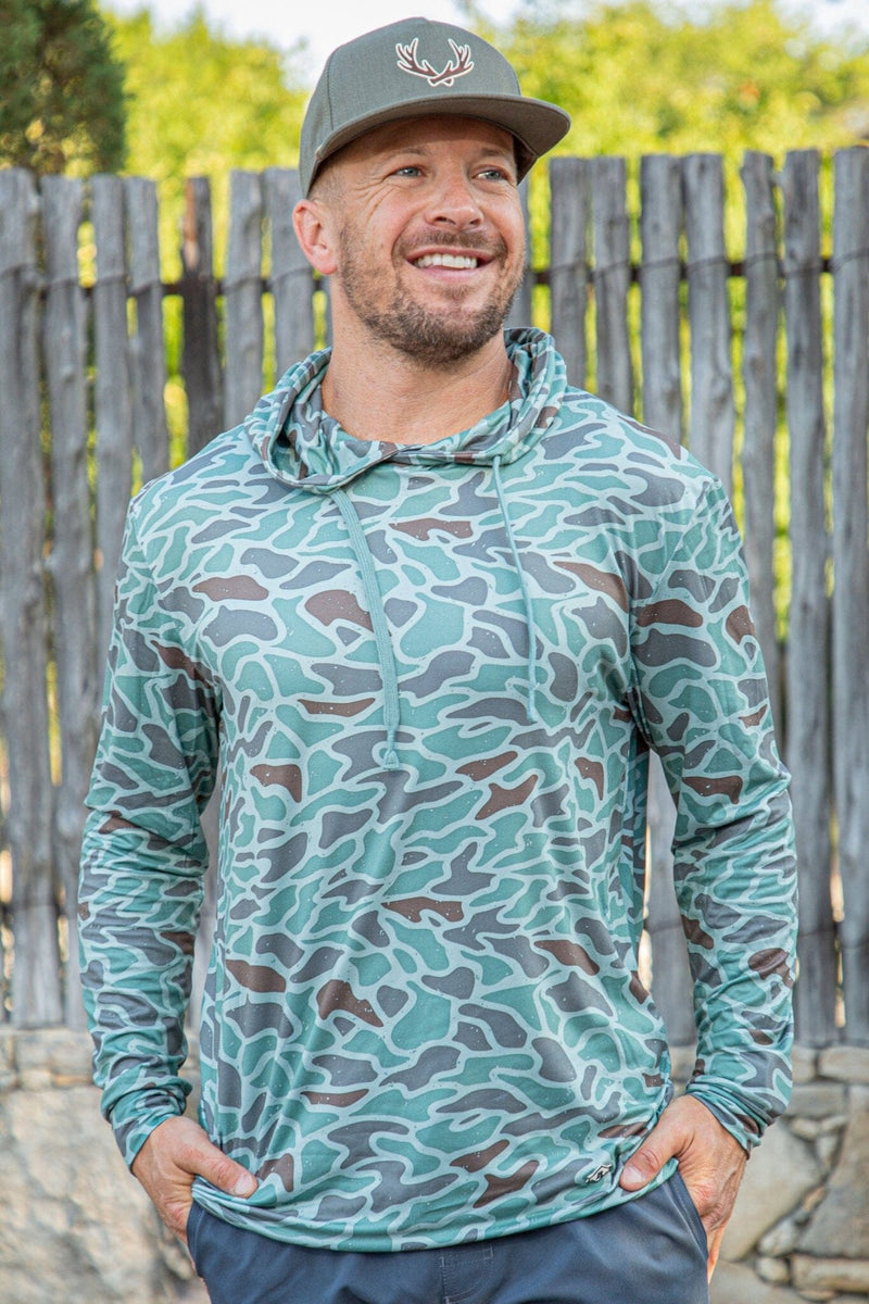 Performance Hoodie - Original Mallard Camo – BURLEBO