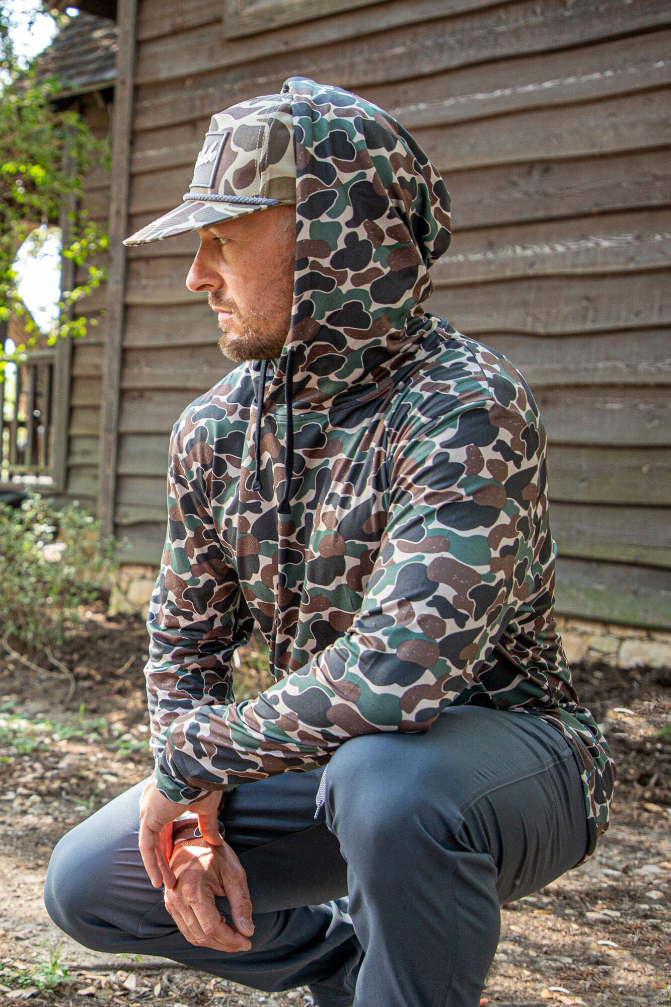 Performance Hoodie - Classic Deer Camo