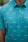 Performance Polo - Rad Dad - Chalky Mint - BURLEBO