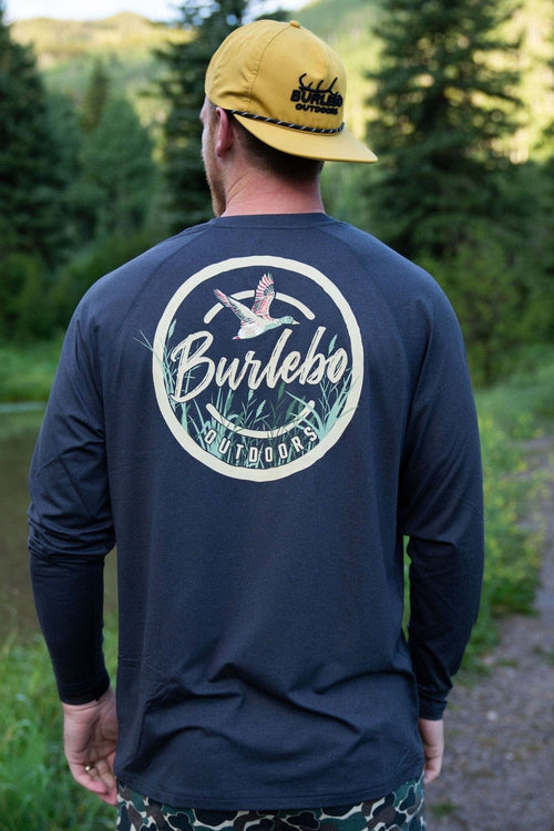 Performance Sun Tee - BURLEBO Duck Circle - BURLEBO