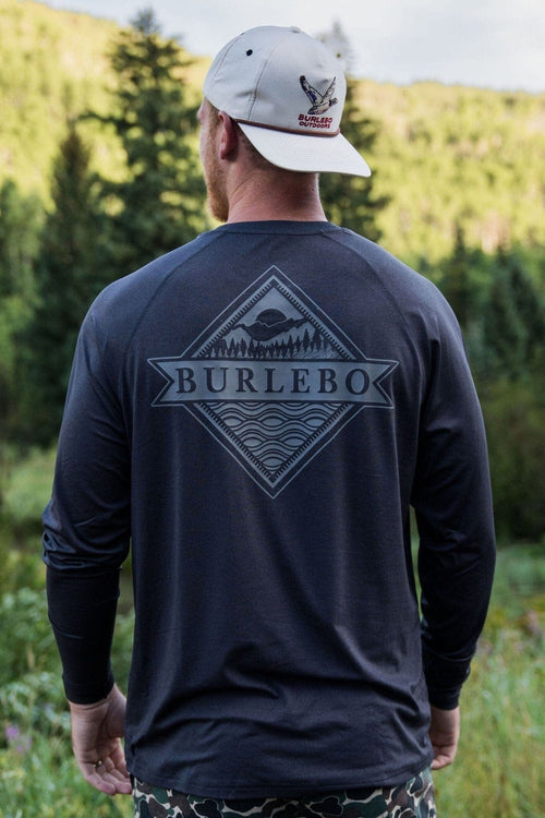 Performance Sun Tee - BURLEBO Tonal Logo - BURLEBO