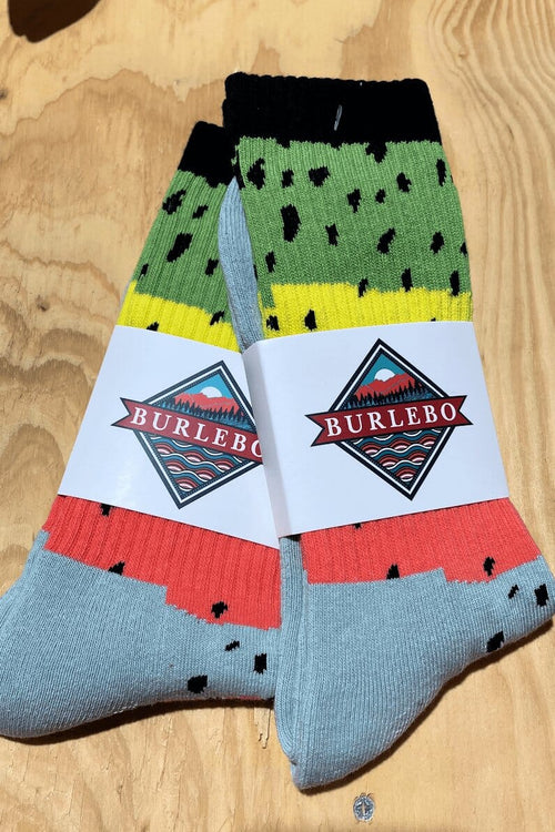 Rainbow Trout Socks - BURLEBO