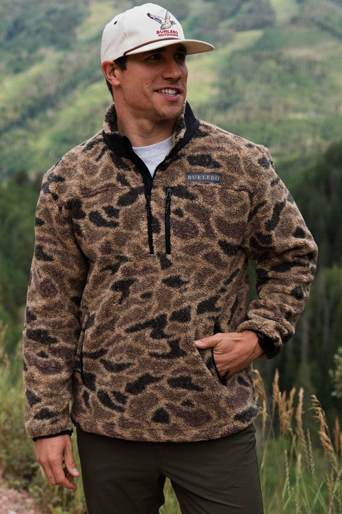 Rocky Mountain Sherpa 1/4 Zip - BURLEBO