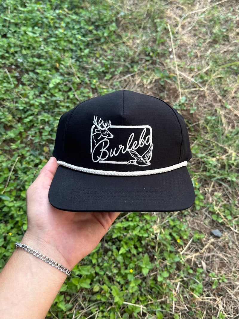 Youth Cap - Patch Logo - Black – BURLEBO