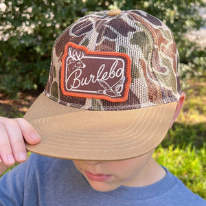 Youth Cap - Mesh Camo - BURLEBO