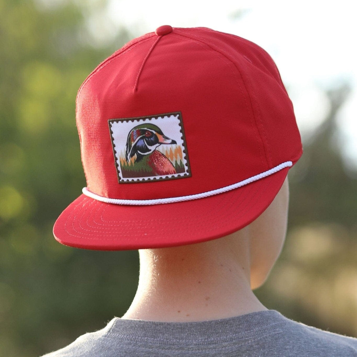 Youth Cap - Red Duck Stamp - BURLEBO