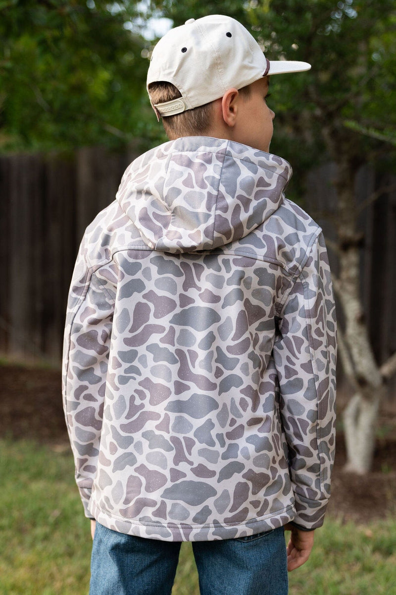 Youth Challenger Jacket - Classic Deer Camo - BURLEBO