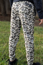 Youth Fleece Jogger - Classic Deer Camo - BURLEBO