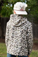 Youth Fleece Zip Up - Classic Deer Camo - BURLEBO