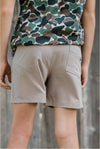 Youth Shorts - Cobblestone - Great Outdoors Pocket - BURLEBO