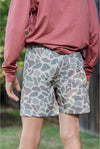 Youth Shorts - Deer Camo - Grey Pocket - BURLEBO